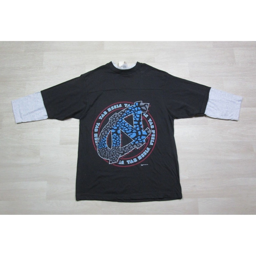 NOS - Vintage North Carolina Tar Heels Shirt Mens (L) 90s UNC University Sports